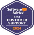 Software Advice Customer Support Badge